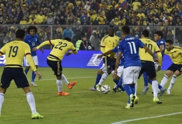 Video clip bàn thắng: Brazil 0-1 Colombia (Copa America 2015)