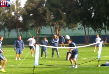 VIDEO: Phần thi tài vô cùng hài hước của sao Argentina trên sân tập