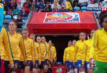 Video bàn thắng: Brazil 0-1 Australia (Vòng 1/8 World Cup bóng đá nữ)