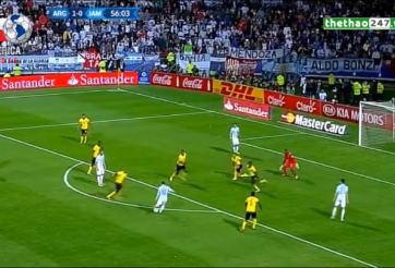 VIDEO: Thủ môn Jamaica phản xạ cực nhanh từ chối siêu phẩm của Messi