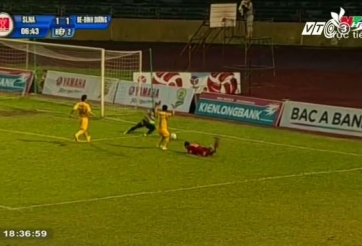 VIDEO: Quả penalty khiến SLNA bị loại đầy oan ức ở Cúp QG