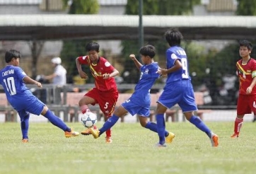 Tuyển U14 nữ Thái Lan 'vùi dập' Myanmar với tỷ số không tưởng