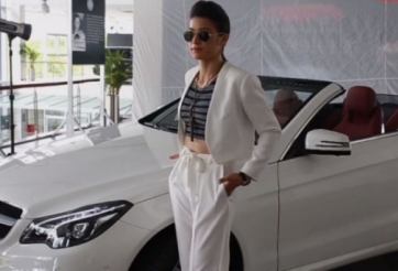 VIDEO: Võ sỹ Lê Thị Bằng cá tính bên siêu xe