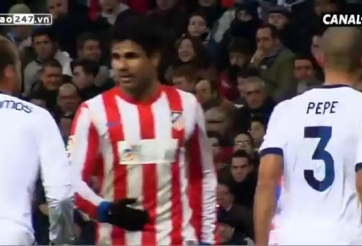 VIDEO: Tiểu xảo 'kinh dị' của Diego Costa với Ramos và Pepe