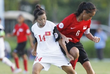 Thắng đậm Singapore, tuyển U14 nữ Việt Nam gặp Myanmar ở bán kết