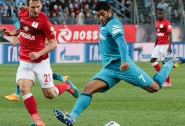 VIDEO: Những cú sút xa đẹp mắt của Hulk ở giải VĐQG Nga