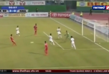 VIDEO: Công Vinh nâng tỉ số lên 3-0 cho Bình Dương