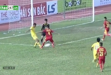 Video clip bàn thắng: TP.HCM 1-3 Đồng Tháp (U17 quốc gia 2015)