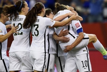 Video clip bàn thắng: Mỹ 2-0 Đức (Bán kết World Cup bóng đá nữ 2015)