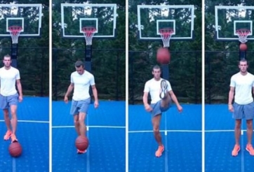 VIDEO: Khả năng chơi bóng rổ độc nhất vô nhị của Gareth Bale