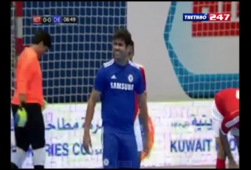 VIDEO: Diego Costa ghi 5 bàn trong 1 trận đấu
