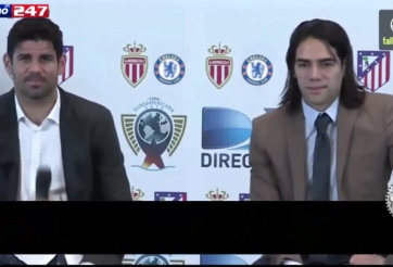 Video hài hước: Phỏng vấn Falcao và Costa trong ngày hội ngộ tại Chelsea