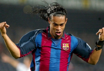 VIDEO: Bàn thắng đầy cảm xúc của Ronaldinho trong lần đầu 'nổ súng' cho Barca