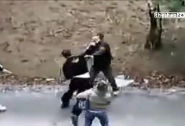 VIDEO: No đòn vì trêu nhầm bạn gái tay đấm boxing