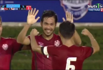 VIDEO: Siêu phẩm sút phạt của sao Thái Lan vào lưới Reading