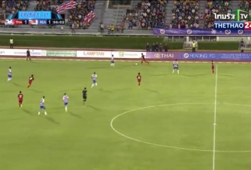 VIDEO: Tuyển Ngôi sao Thái Lan ghi bàn theo phong cách tiki taka