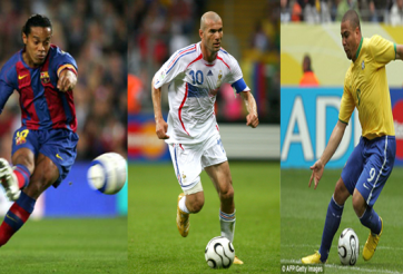 VIDEO: Khi Ronaldinho, Zidane và Ronaldo 'béo' so tài trên sân cỏ