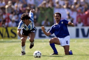 VIDEO: Màn đối đầu của Maradona và đối thủ khó chịu nhất trong sự nghiệp