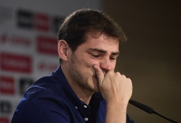 VIDEO: Thủ thành Iker Casillas khóc nghẹn trong ngày chia tay Real Madrid
