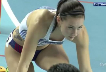 VIDEO: Denisa Rosolova - Nữ VĐV thu hút mọi ánh nhìn trên sân điền kinh