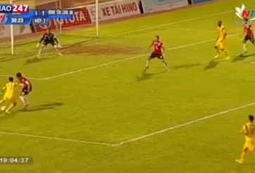 VIDEO: Pha bóng đẹp mắt của Phi Sơn ở trận gặp ĐTLA