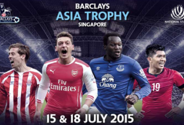 Link xem trực tiếp bóng đá Arsenal vs Singapore - Barclays Asia Trophy 2015