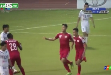 Video bàn thắng: Than Quảng Ninh 1-0 SHB Đà Nẵng (V16 V-League 2015)