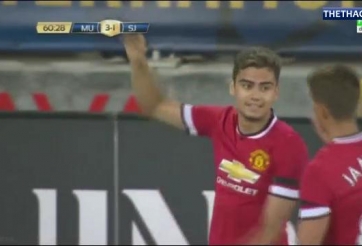 VIDEO: Andreas Pereira ghi bàn ra mắt trong màu áo Man Utd