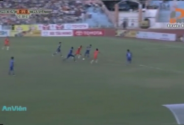 VIDEO: Fraser mở tỷ số trận đấu ngay phút thứ 9 (Đà Nẵng - HAGL)