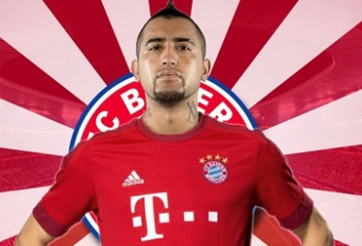 Bayern xác nhận hoàn tất thương vụ Vidal