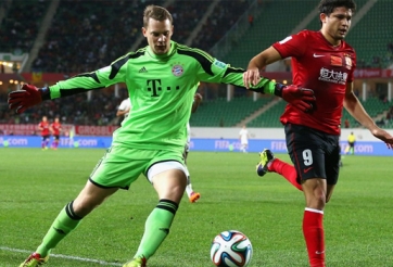 Trực tiếp Guangzhou vs Bayern: Giao hữu chênh lệch - 18h35 ngày 23/7