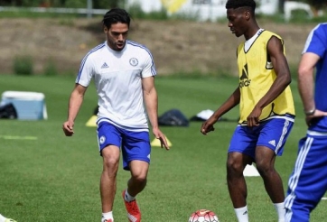 VIDEO: Falcao tích cực tập luyện cùng đồng đội mới tại Chelsea