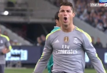VIDEO: Ronaldo phấn khích với bàn thắng đầu tiên ở chuyến du đấu Hè 2015