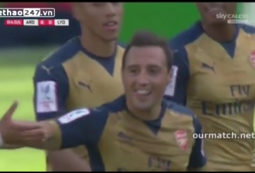 Video bàn thắng: Arsenal 6-0 Lyon (Giao hữu quốc tế)
