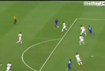 VIDEO: Pha kiến tạo đẳng cấp của Fabregas ở trận gặp PSG