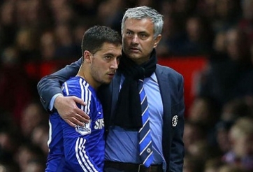 Jose Mourinho xếp Hazard trên tài Ronaldo, chỉ kém Messi