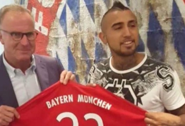 Arturo Vidal chính thức là người của Bayern Munich