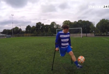 VIDEO: Khi niềm đam mê với trái bóng tròn là vô hạn