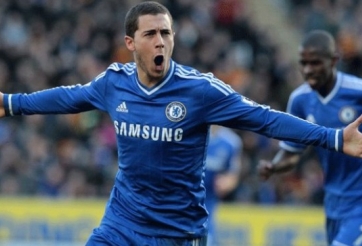 VIDEO: Eden Hazard solo qua 4 cầu thủ mở tỷ số cho Chelsea