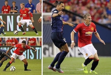 Video bàn thắng: MU 0-2 PSG (Giao hữu 2015)