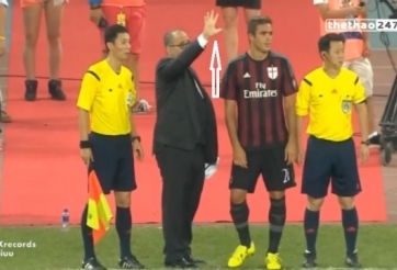 VIDEO: Màn thay người nghiệp dư trong trận Real Madrid vs AC Milan