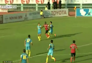 Video bàn thắng: Đồng Tâm Long An 2-0 Khánh Hòa (V19 V-League 2015)