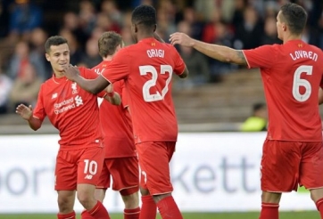 Video bàn thắng: HJK Helsinki 0-2 Liverpool (Giao hữu 2015)
