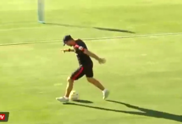 VIDEO: Những khoảnh khắc ngẫu hứng của HLV Simeone trên sân tập