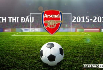 Lịch thi đấu bóng đá của CLB Arsenal mùa giải 2015-2016