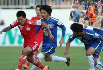 Tiền vé trận Quảng Ninh vs HAGL ủng hộ dân vùng lũ