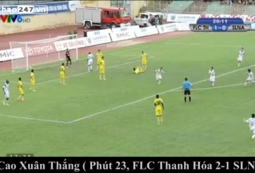 VIDEO: Top 5 bàn thắng đẹp nhất vòng 19 V-League 2015