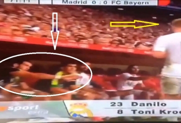 VIDEO: Toni Kroos phớt lờ, từ chối bắt tay Gareth Bale