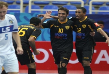 VIDEO: Thái Sơn Nam 3-3 Al Qadsia (Pen 1-2) (Bán kết futsal CLB châu Á 2015)