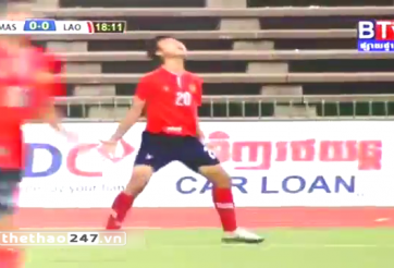 VIDEO: Thắng dễ Malaysia, Lào vượt mặt Thái Lan ở bảng A giải U16 Đông Nam Á